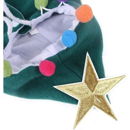 Lemmikin joulupuku pennulle viitta cosplay mekko kissanpentu Joulupukki viitta valokuvarekvisiitta hauska koiran lomapuku