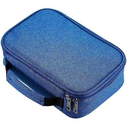 Penalhus, Multifunktionelt Penalhus med Stor Kapacitet Pennetaske Omslag farvet Penholder Opbevaringstaske