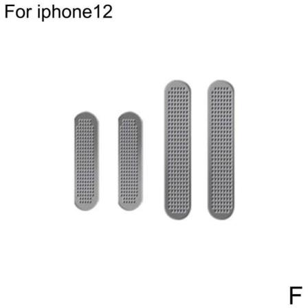 1 Set Anti Dust Cover Telefon Högtalare Dammtät Mesh Sticker För I