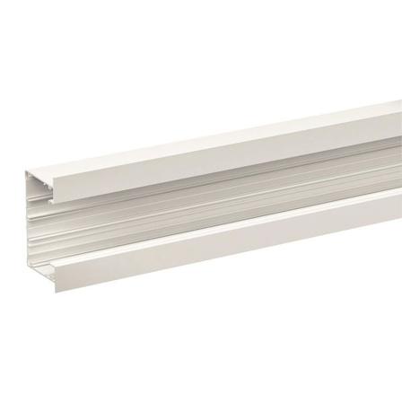 Schneider Electric 5506318 Kanavan alaosa 123 x 72 x 2500 mm valkoinen, Asennusmateriaali
