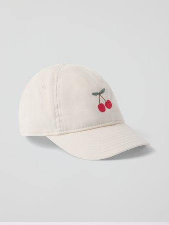 Polarn O. Pyret - Cap embroidery - 48 - 50 - Childrenswear - white