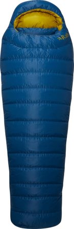 Rab Ascent Pro 600 Left/Right down sleeping bags Blue Right Zip