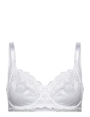 Philippa Non Padded Unlined Bra Lingerie Bras & Tops Full Cup Bras Vit Dorina
