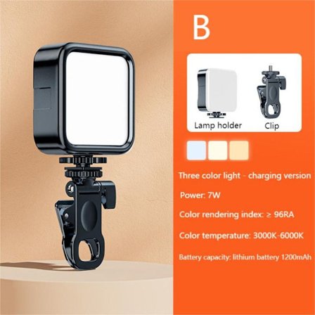 LED-selfieljusfotograferingslampa B B