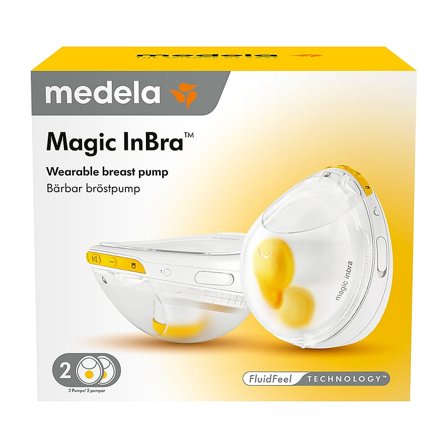 Medela Magic InBra Bærbar Dobbelt Elektrisk Brystpumpe, Børn & Forældre, Amning & Flaske, Brystpumper