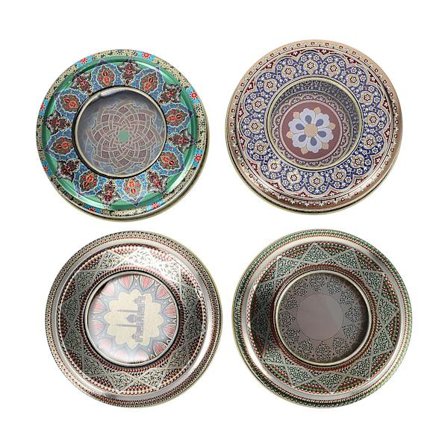 4 st tennburkar lock lock godisförpackningslåda saffran förvaringslådor teförvaringsburk förvaringsbehållare