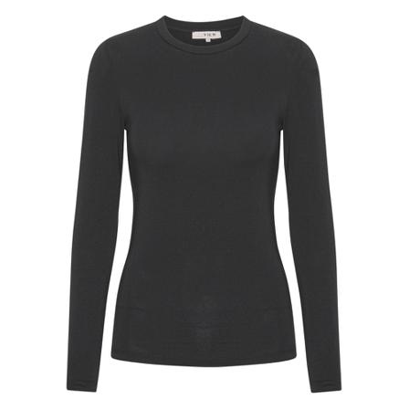 A-View Stabil top long sleeve Sort, Dame
