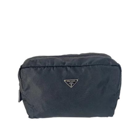 Prada Vintage Pre-owned Clutches Sort, Dame Vintage Tasker, Størrelse: ONE Size