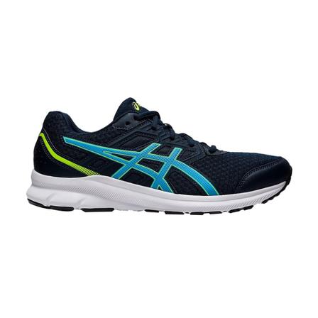 Asics Running Schoenen , Zwart , Heren , Maat: 42 1/2 EU
