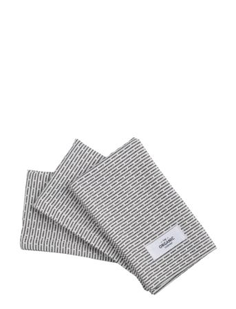 Kitchen Cloths 3 Pack Grey The Organic Company