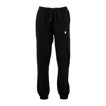 Marcelo Burlon Byxor svart, Herr Joggingbyxor, Herr, Storlek: L