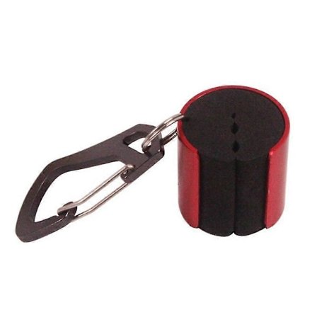 Fiskestangs Holder Klips til Livrem, Mave Støtte Stand Up Stangholdere 360 Graders Stangrotation Fisketilbehør, rød