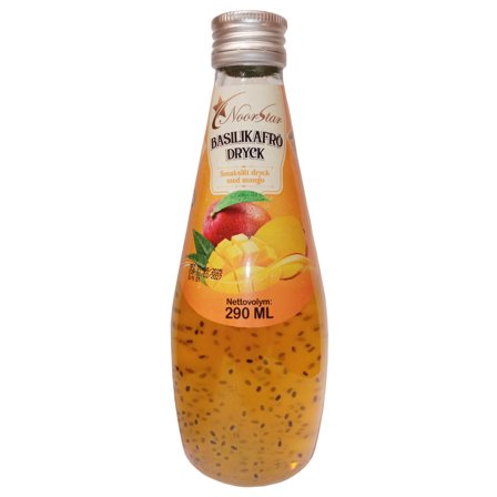 Mangodryck med Basilikafrön 290 ml