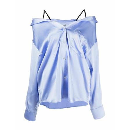 Alexander Wang Blouses , Blauw , Dames , Maat: S