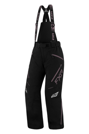 Pantalon de Ski Femme FXR Edge Noir/Prune atténuée 6