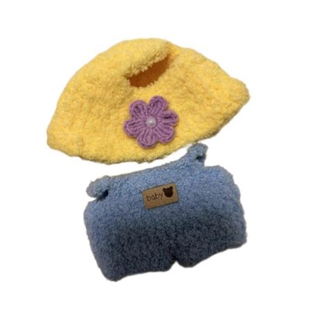 17 cm roikkuvat nukenvaatesarjat, suloiset nukketarvikkeet tee-se-itse-askarteluun, monivärinen 17 cm nukeille