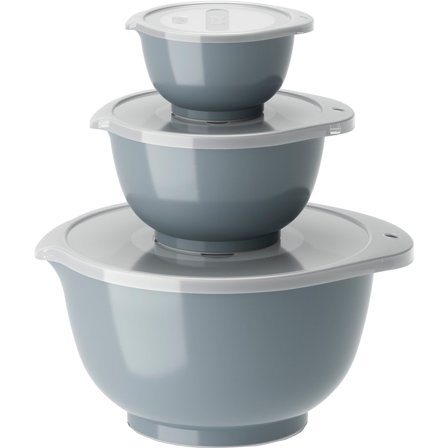 Rosti NEW Margrethe sæt med skåle 0,25 + 0,75 + 3 liter, dusty blue | KitchenOne