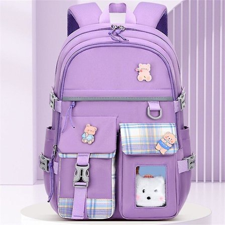Nytt mode tjejer vattentäta skolväskor för lätta barn ryggsäck skolväska utskrift barn skolryggsäckar mochila
