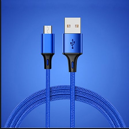 Snabbladdning Type-C datakabel BLÅ ANDROID ANDROID