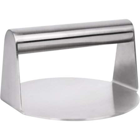 5,5 tuuman hampurilaispihvin muotoilija elintarvikelaatuista 304 ruostumatonta terästä, Burger Smasher