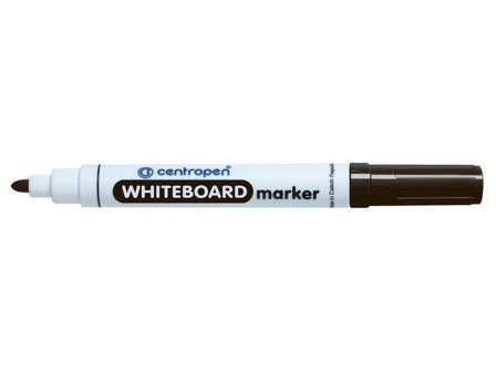 CENTROPEN Whiteboardpenna rund svart - Lyreco - Kontorsmaterial - Pennor - Whiteboardpennor - Rund spets