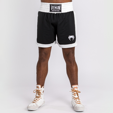 Venum Klassiske Bokseshorts Sort/Hvid