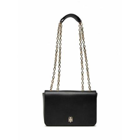 Tommy Hilfiger, Shoulder Bags Zwart, Dames, Maat:ONE Size