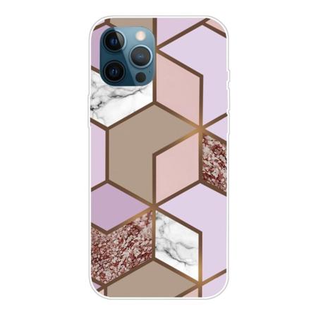 SKALO iPhone 13 Pro Max Marble TPU -kuori - Motif 5 Multicolor