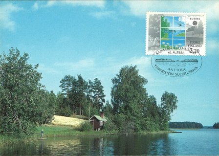 Finland 1986 - LAPE 6 - Maxikumkort