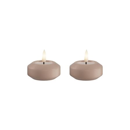 Deluxe Homeart Flytelys LED Rose 2pk
