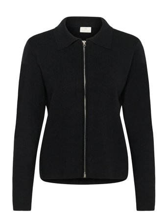 Kaffe Kavisja Polo Cardigan - Black - S