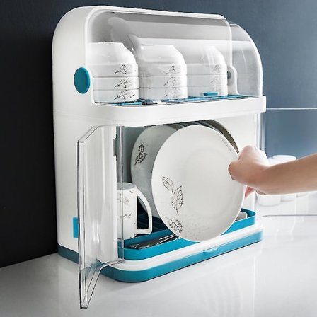 Skabsplastisk Køkkenafdrypningsbakke Bestik Opbevaring