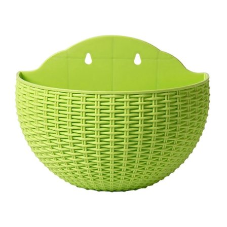 Vægmonterede Blomsterpotter Gave til Blomsterkrukke Altan Halvcirkelformet Indendørs Udendørs Boligindretning Hængende Vase i Europæisk Stil