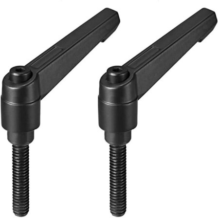 2stk M8 X 32mm Gevindgreb Justerbart Klemmegreb Tryk