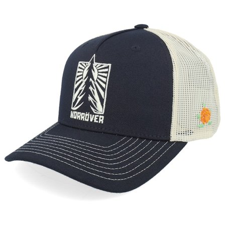 SQRTN - Granen Cap Black A-Frame Trucker Trucker Black Cap - @ Hatstore