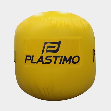 Rundningsmärke Plastimo Regatta Mark Buoy Spherical, sfärisk, 160 cm, Ø150 cm, gul