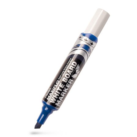 PENTEL Whiteboardpenna Maxiflo sned blå - Lyreco - Kontorsmaterial - Pennor - Whiteboardpennor - Skuren spets