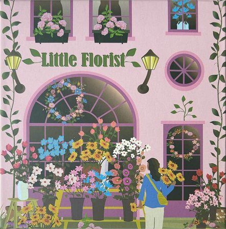 ViSSEVASSE Puslespil Little Florist 150 Brikker, Børn & Forældre, Legetøj, Spil Og Puslespil