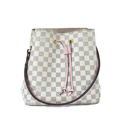 Louis Vuitton Vintage, Pre-owned Bucket Bag Wit, Dames, Maat:ONE Size