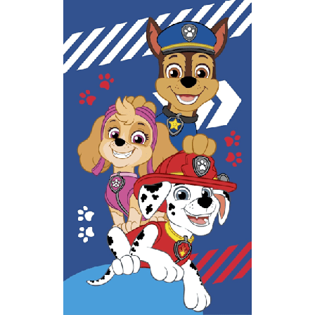 Paw Patrol Blå Handduk, Ansiktshandduk 30x50 cm