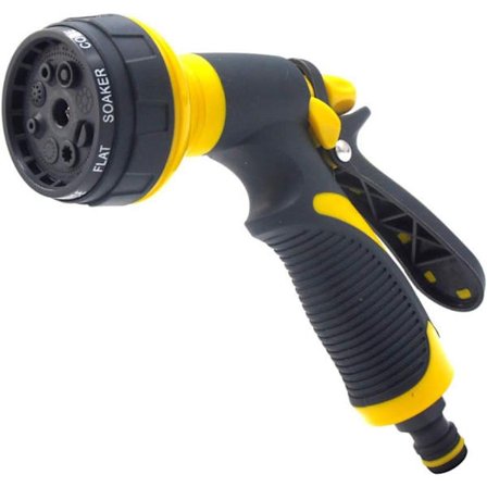 Haveslange Sprøjtedyse 8 Justerbare Mønstre Vandpistol, Højtryks Sprøjtedyse
