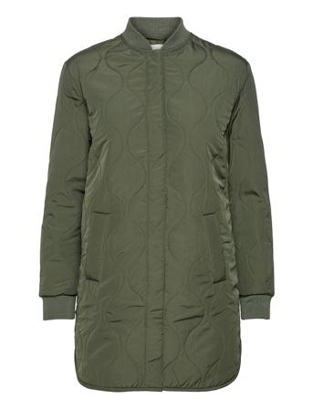 Recycled Jacket Ls Green Rosemunde