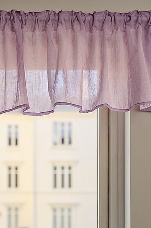 Jotex - Schabracke Pastelllila - LAYER - Kaufe Kurzgardinen bei Jotex