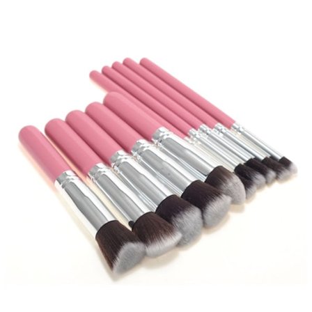 Sminkborstset om 10 delar från Patie-Minerals