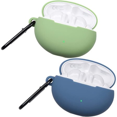 Silikoneetui Kompatibel med Huawei FreeBuds 4i, [Understøtter