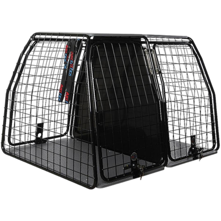 ArtFex - Hundebur Double Black Medium Medium - 10005 - 83x97x67,5 cm - Hund - Hundebur & transportvesker - Bilbur & hundetransportbur - ZOO.no