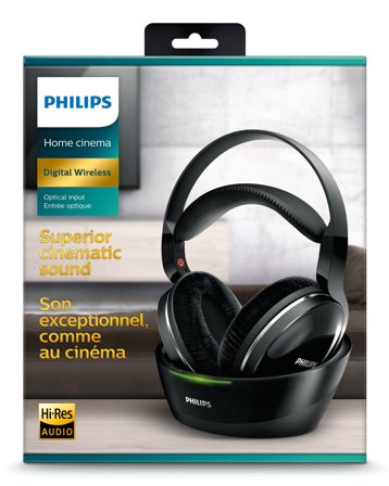 Philips SHD8850 - trådløst hodetelefonsystem