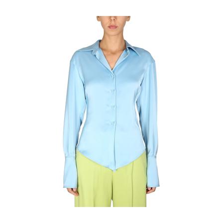 The Attico Shirt Lilly Blå, Dame Skjorter