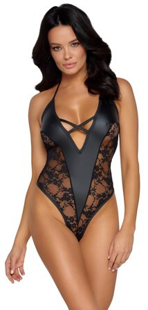 Cottelli Collection: BLACK LACE BODY - Vuxen: Lingerie & undertøy