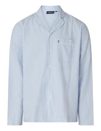 Icons Eddie Organic Cotton Light Oxford Pajama Lexington Home Blue